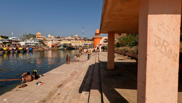 Holy Places near the river.