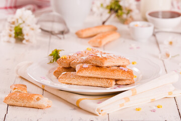 Puff pastry cookies.