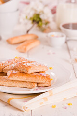 Puff pastry cookies.