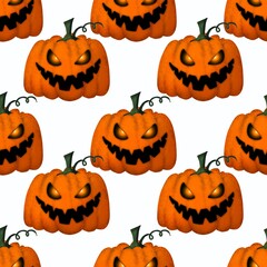 Halloween seamless pumpkin pattern for fabrics and textiles and packaging and gifts and cards and linens and kids