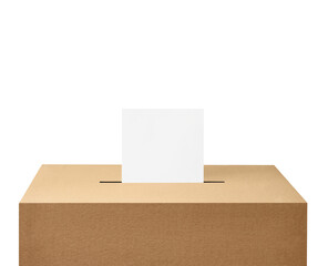 ballot box casting vote election referendum politics elect woman female democracy hand voter flying...