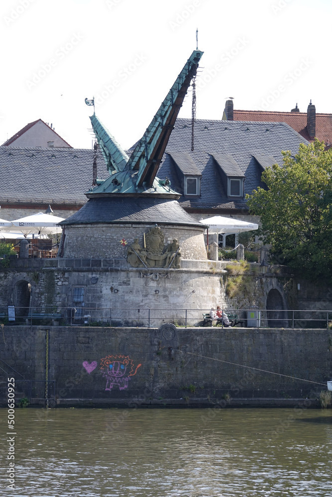 Poster Alter Kranen in Würzburg