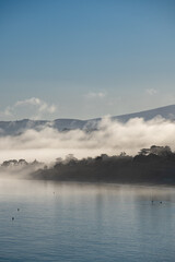 Foggy Kilney Bay, Dublin, Ireland