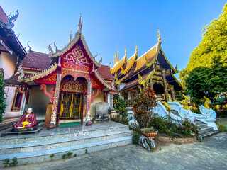 Temple in Mae Hong Son in Thailand