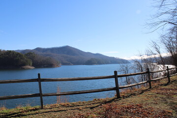 Fototapeta premium lake in the mountains