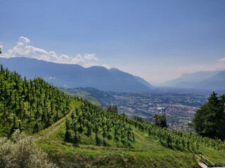 Bergblick Süd Tirol Algund