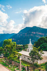 Fototapeta premium Paisaje selva y yunga