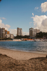 Naklejka premium city skyline
