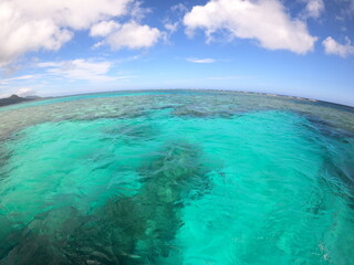 Obraz premium 海風景、沖縄の海