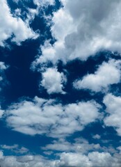 blue sky with clouds