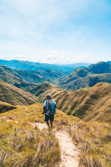 Los andes, bolivia.