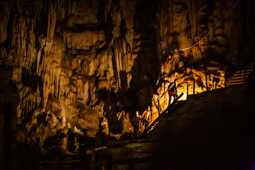 Tham Lod Cave near Pai, in Mae Hong Son, Thailand