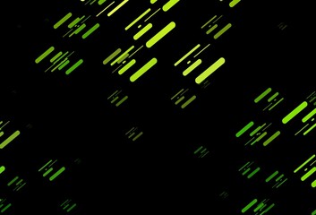 Dark Green vector layout with flat lines.