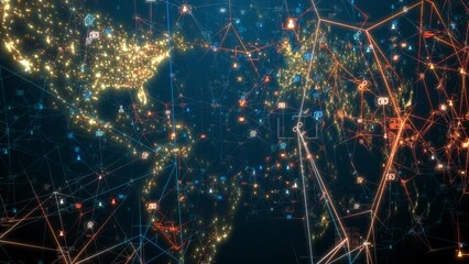 Smart contract blockchain global supply chain business solution network protocol