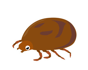 マダニのイメージイラスト