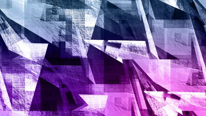 Abstract glitch art background image.