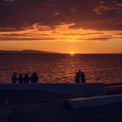 Sunrise in Magallanes