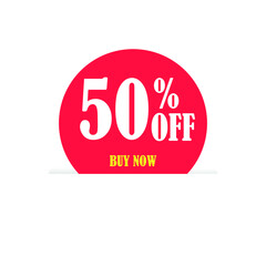 Sale of special offers. Discount with the price is 50