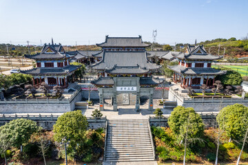 Shishan Academy in You County, Hunan Province, China