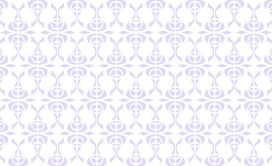 elegant white seamless geometric pattern