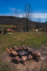 Farm in Arkansas' Ozark Mountains