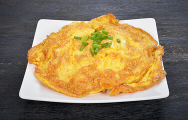 Minced Pork Omelette with Rice