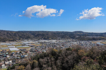 Obraz premium 伊豆の国市の街並み（静岡県伊豆の国市）