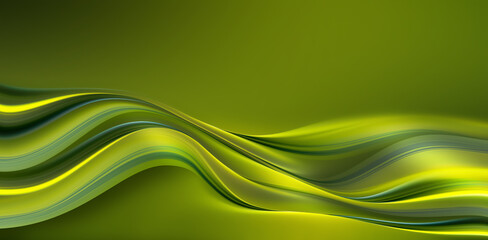 Abstract Bright Green Background