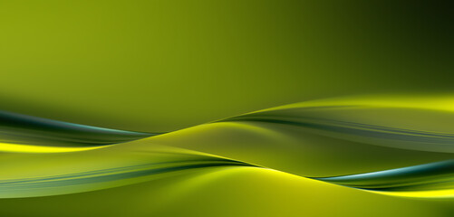 Abstract Bright Green Background