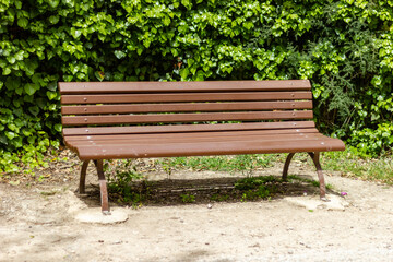 bench in the park
