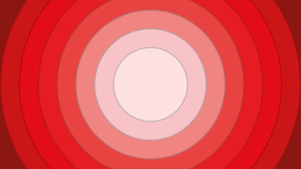 Layered paper background. Red color palette spectrum background. Colour gradient in papercut flatlay design wallpaper.