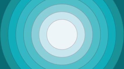 Layered paper background. Blue color palette spectrum background. Colour gradient in papercut flatlay design wallpaper.