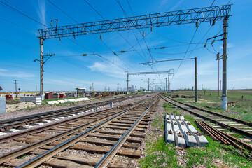 railway in the countryside