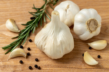 ニンニクとローズマリー