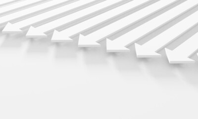 Arrows business concept. Minimalistic design