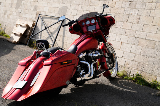 Custom harley on sale davidson baggers