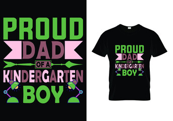 Naklejka premium FATHER'S DAY T-SHIRT DESIGN
