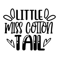 Little Miss Cotton Tail svg