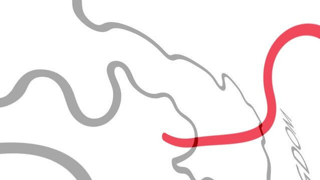 United Kingdom - Hand-Drawn Map Animation