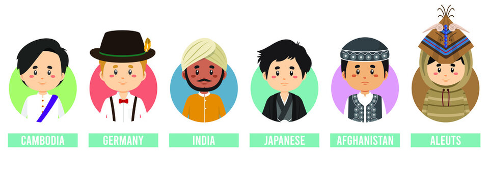Set Avatars with Different Countries