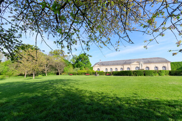 Plain of the Orangery. in the public park of Sceaux