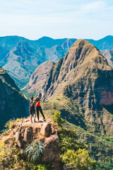 Los andes, bolivia.
