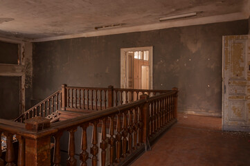 Urban exploration in an old abandoned hospital in a historic mansion in Poland - Urbex in Turczynek © Arkadiusz