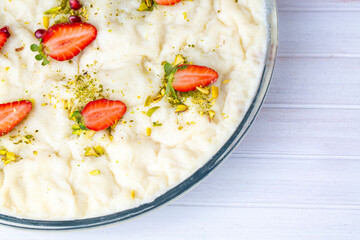 Turkish Traditional Ramadan Dessert Gullac