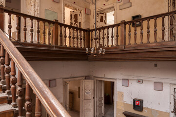 Urban exploration in an old abandoned hospital in a historic mansion in Poland - Urbex in Turczynek