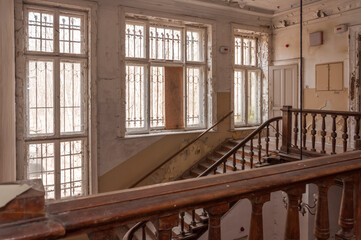 Urban exploration in an old abandoned hospital in a historic mansion in Poland - Urbex in Turczynek