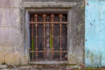 Urban exploration in an old abandoned hospital in a historic mansion in Poland - Urbex