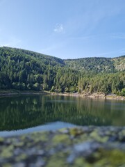 lake in the mountains