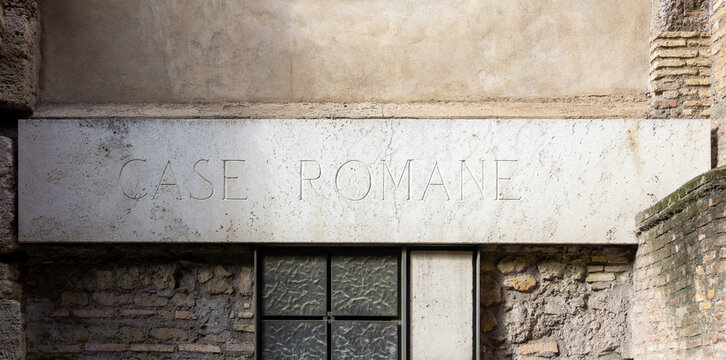 Case Romane del Celio. 