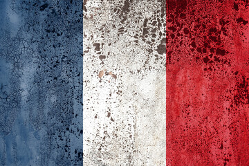The flag of France (French: drapeau français) is a tricolour flag featuring three vertical bands...